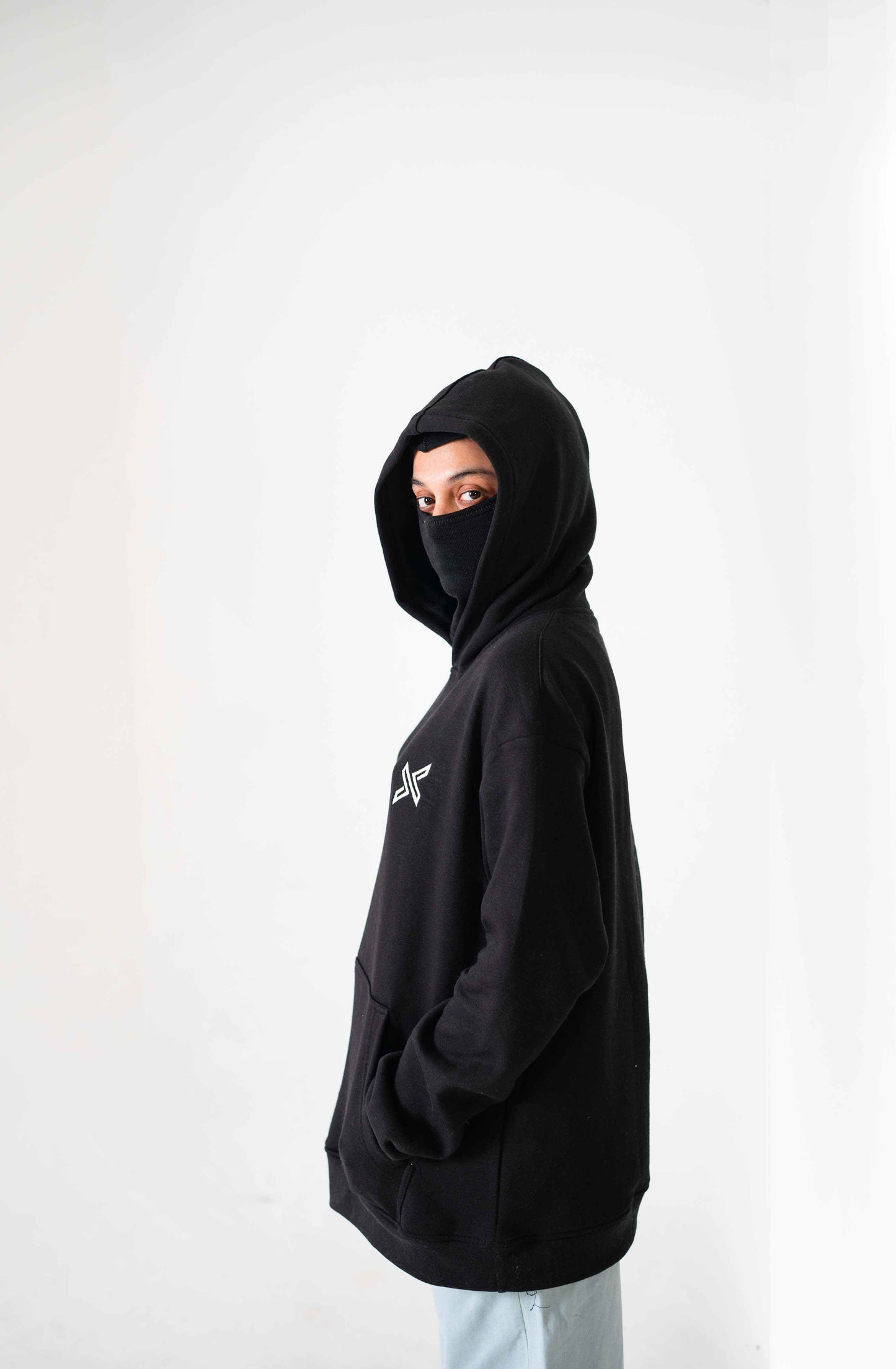 Black Pullover Hoodie