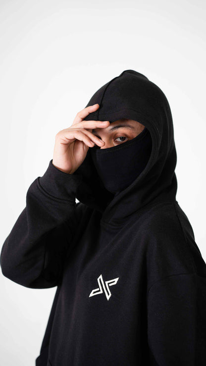 Black Pullover Hoodie