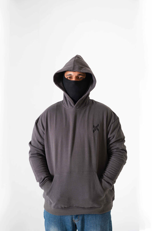 Charcoal Grey Pullover Hoodie