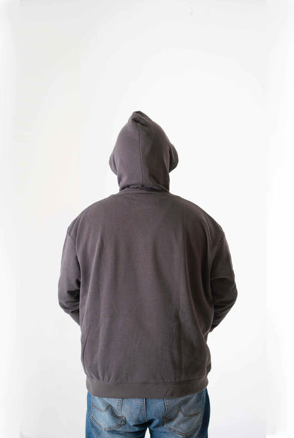 Charcoal Grey Pullover Hoodie